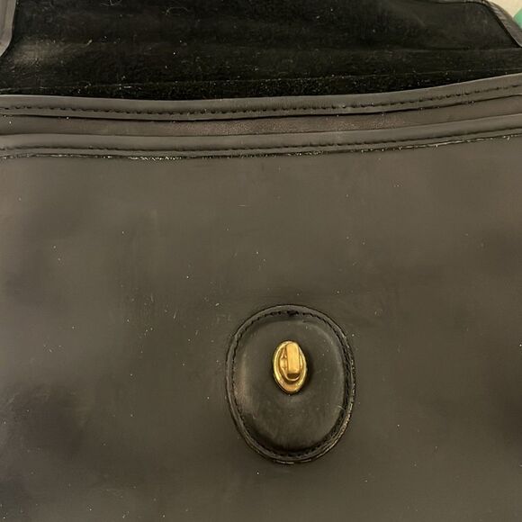 Vintage Coach Willis Bag 9927 Black Leather Handbag crossbody Made in USA - Picture 10 of 10